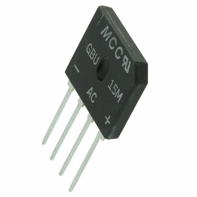 GBU15M-BP Micro Commercial Co  Diodes - Bridge Rectifiers